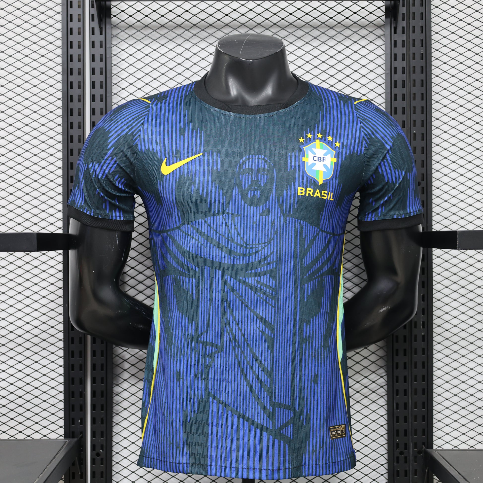 2026/27 Brazil Special Edition Blue Player Version Soccer Jersey S-XXL