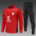 /26 AC Milan Red Half Pull Training Suit (Adults&amp;Kids)7