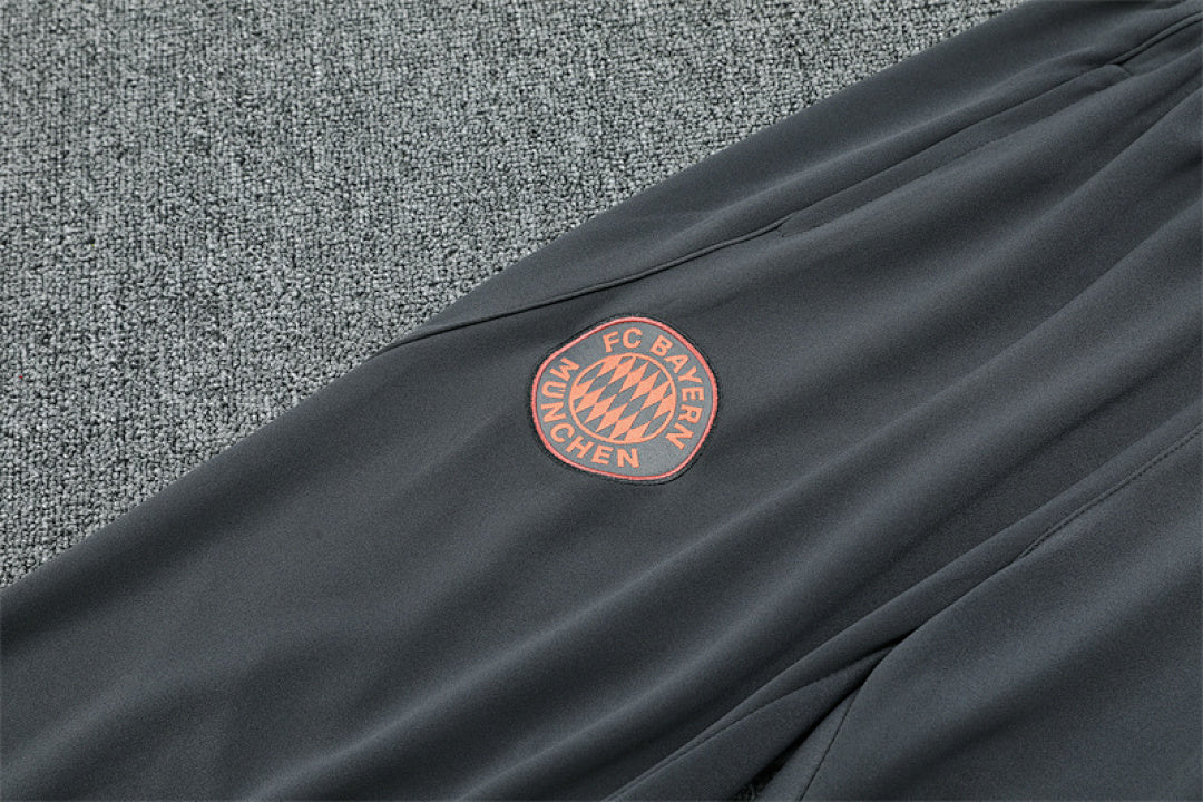/26 Bayern Orange Half Pull Training Suit (Adults&amp;Kids)7