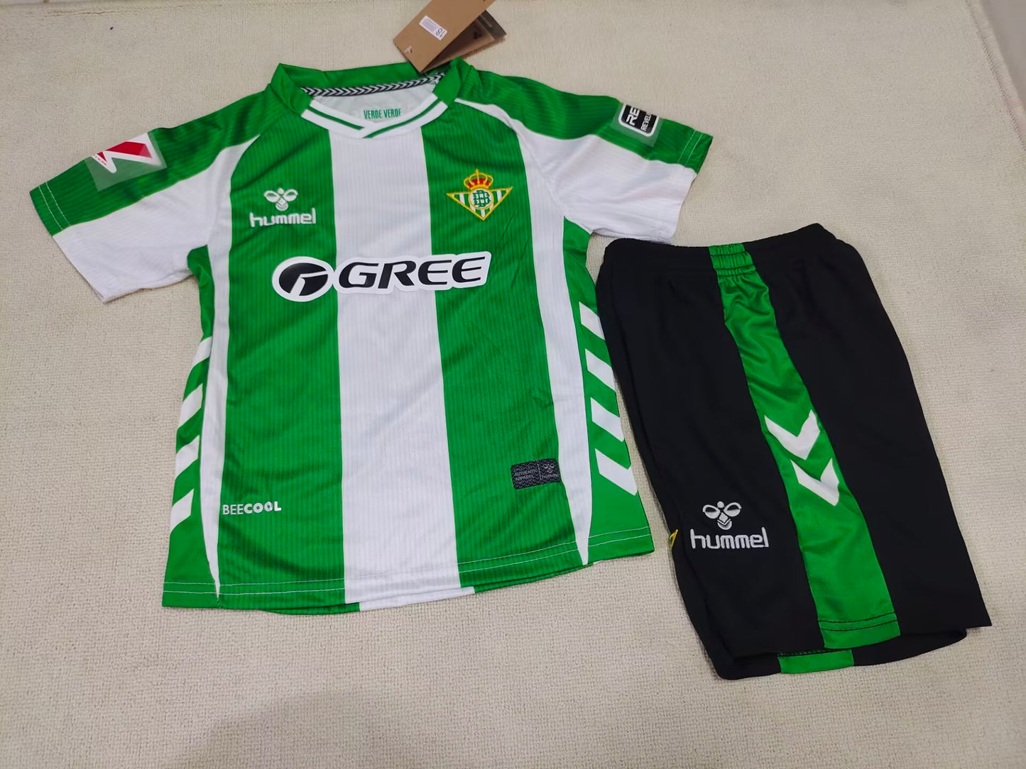 25/26 Kids Betis Home Size 16-30