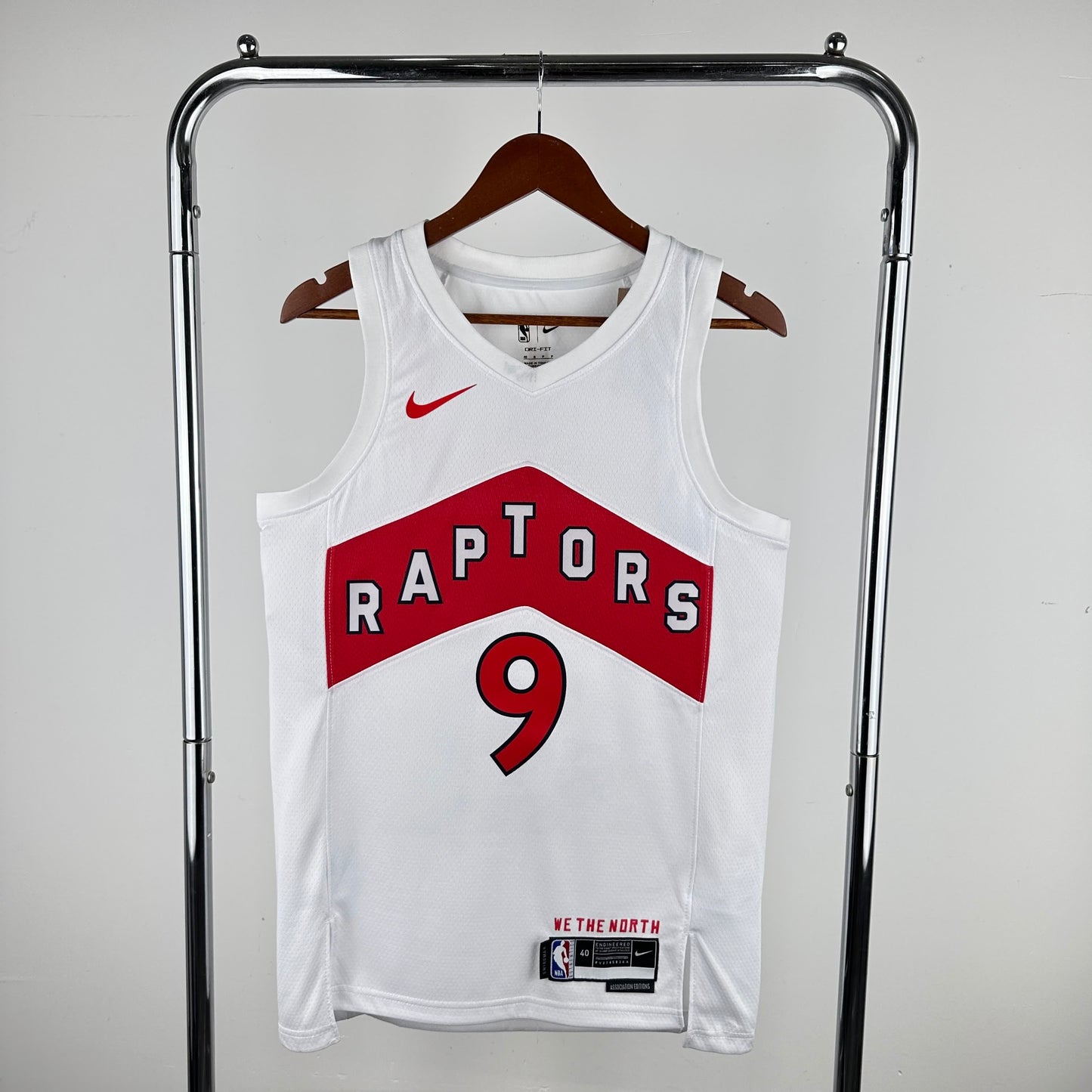 23rd season Raptors home Red No. 9 Barrett