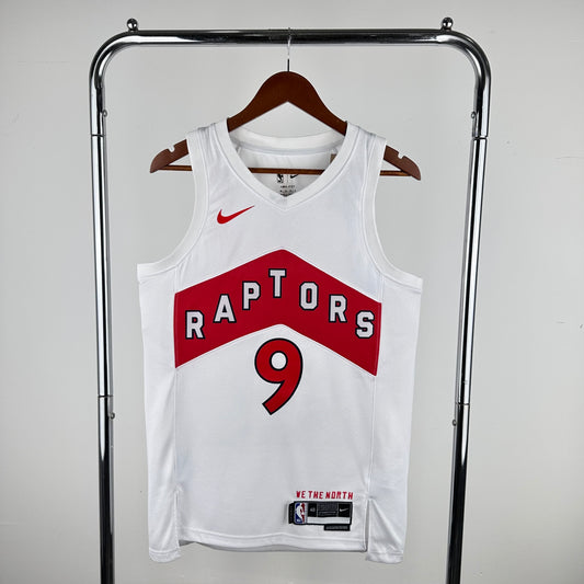 23rd season Raptors home Red No. 9 Barrett