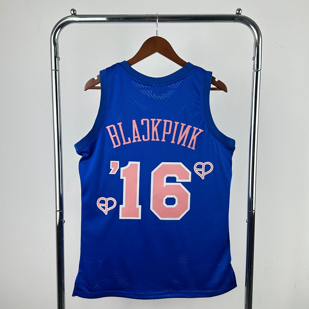 Blackpink Joint Edition New York Knicks NBA Jersey S-XXL8