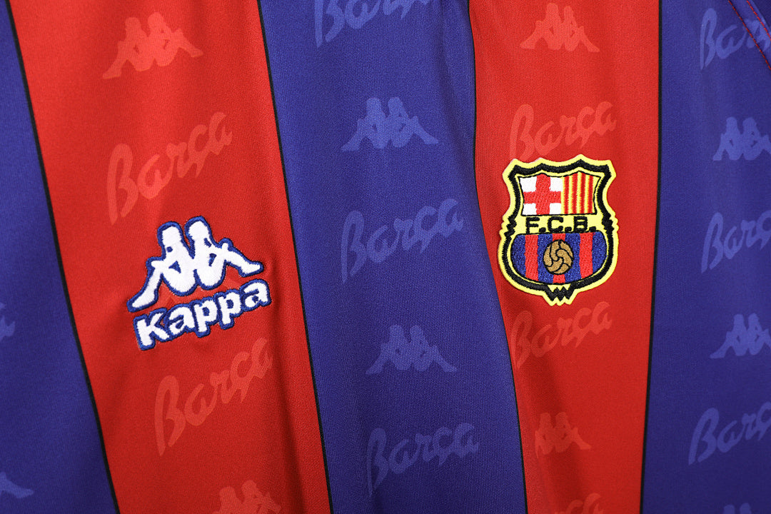 Retro 1995/97 Barcelona home long-sleeved shirt S-XXL6