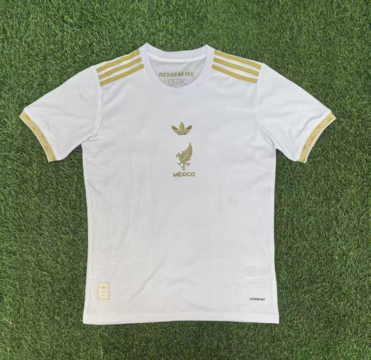 25/26 Mexico Ballon d'Or, Golden Ball Special Edition White S-XXL