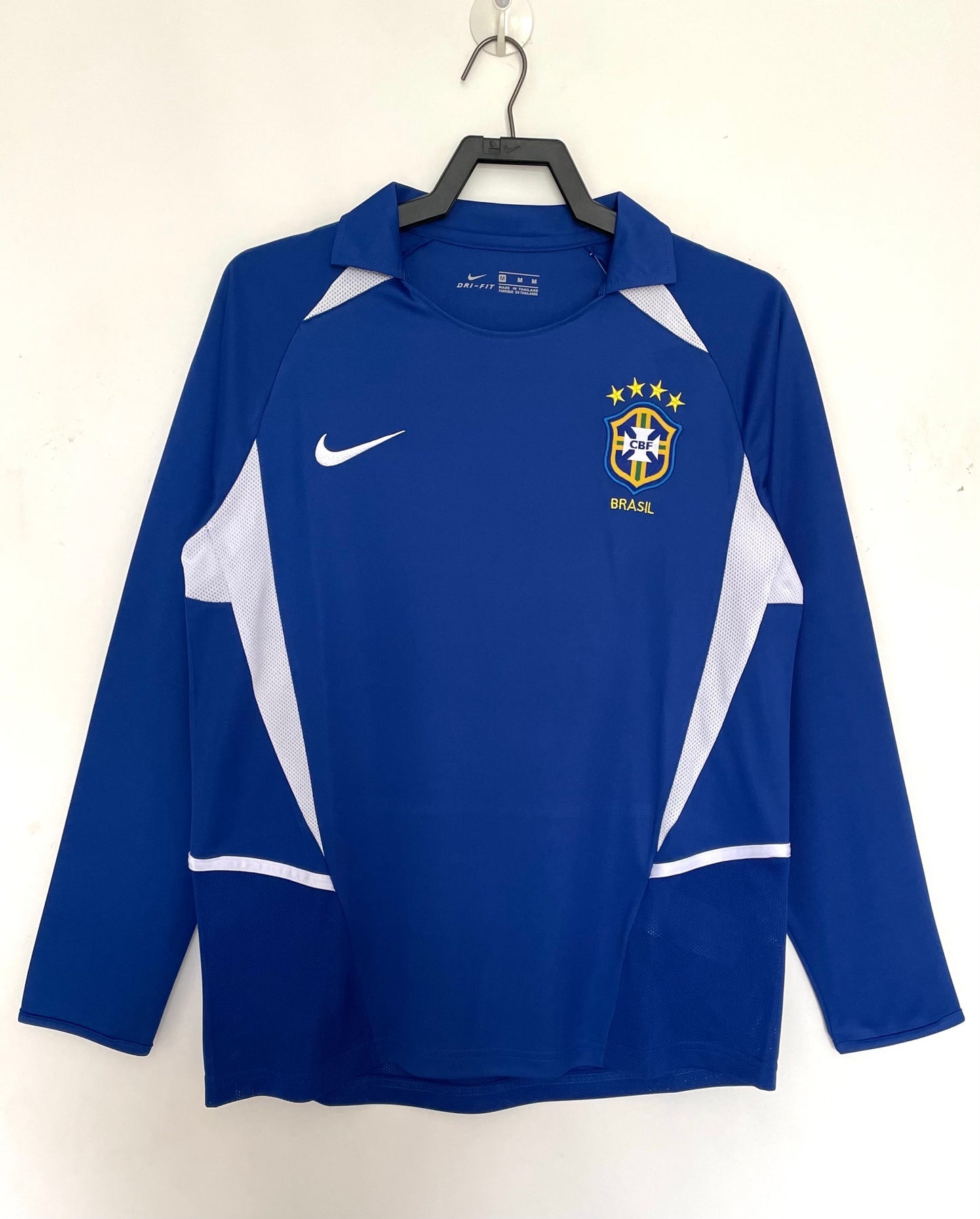 Retro 2002 Brazil away long sleeved S-XXL
