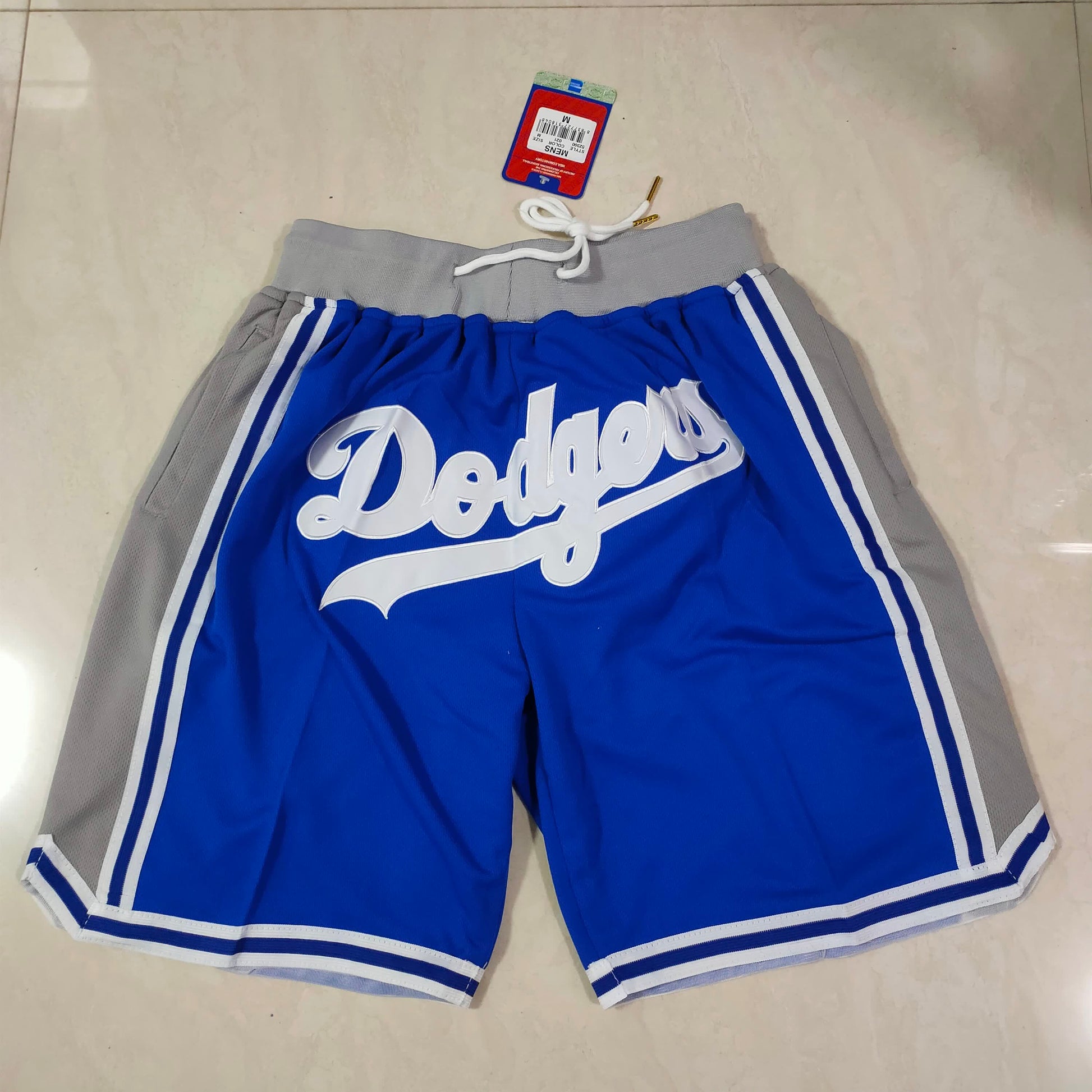 Dodgers Blue Pocket Shorts