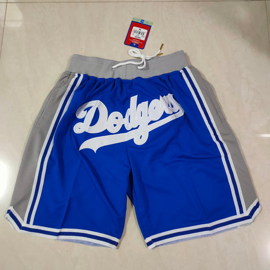 Dodgers Blue Pocket Shorts
