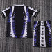 Retro Kids 1997/98 Real Madrid Second away &amp;Size16~286