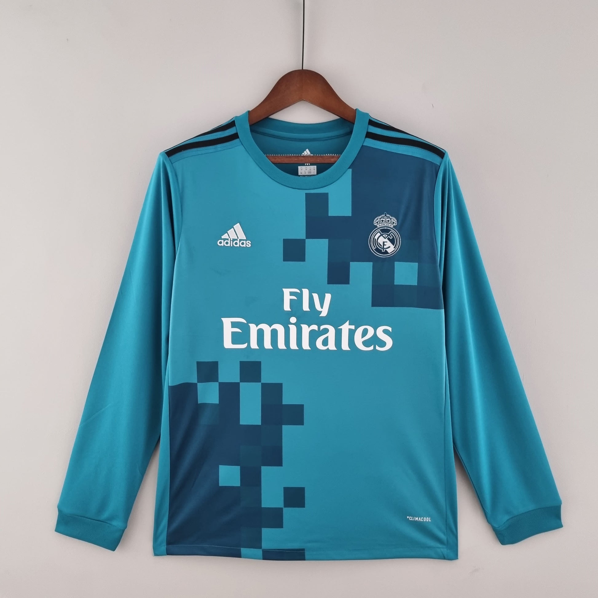 Retro Real Madrid 17/18 long sleeve third away S-XXL