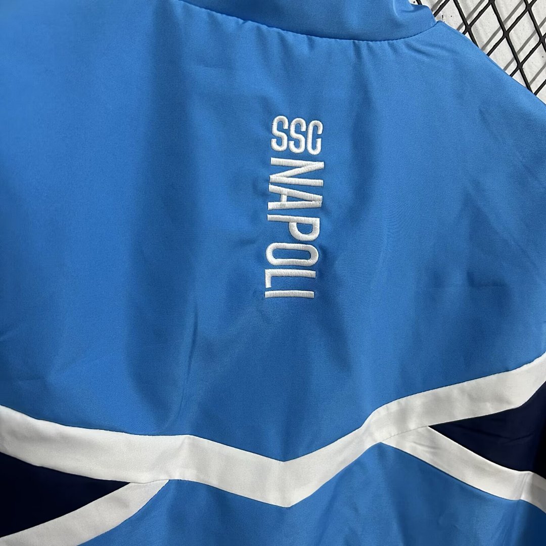 /26 Napoli Training Blue Windbreaker S-3XL6