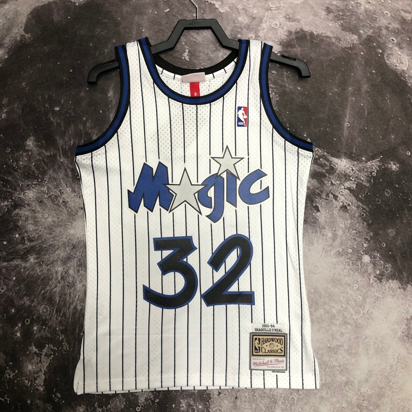 MN hot-pressed vintage jersey: SW Magic 94 season white 32 O'Neal