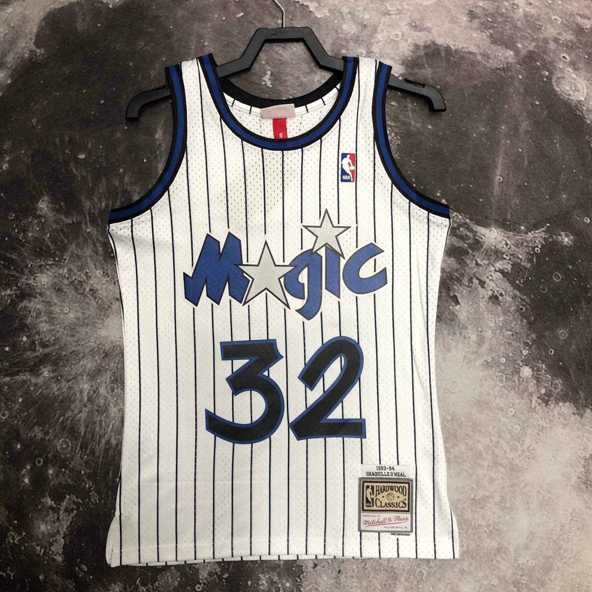 MN hot-pressed vintage jersey: SW Magic 94 season white 32 O'Neal