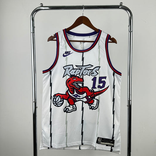 th season Raptors retro white 15 # Carter S-XXL6