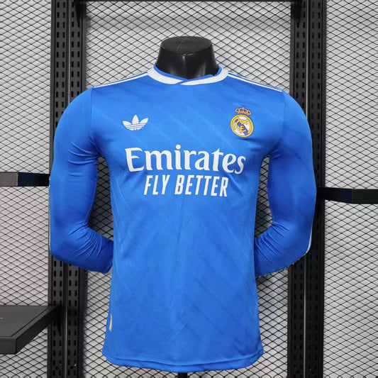25/26 Real Madrid Second away long sleeved Player Edition S-XXL