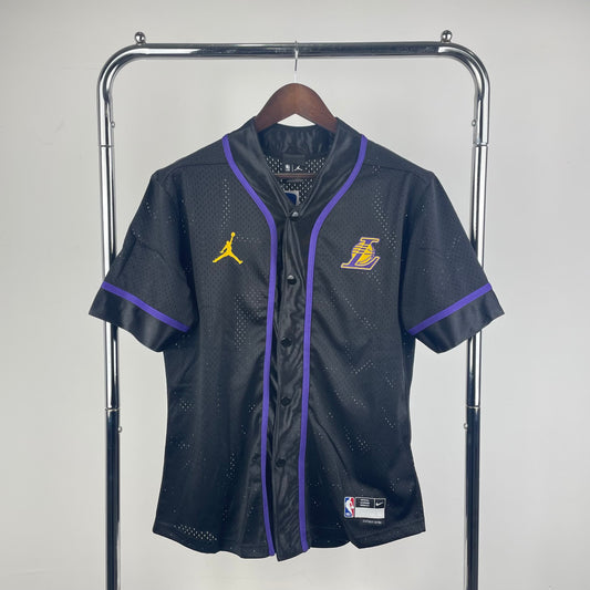 NBA Button Cardigan: Lakers