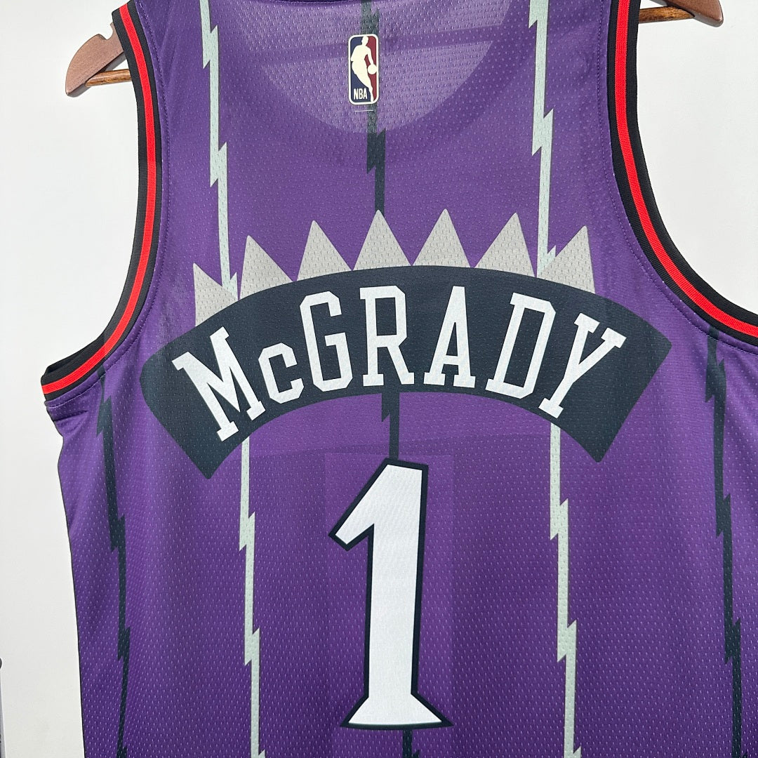 th season Raptors retro Purple 1#McGrady S-XXL6