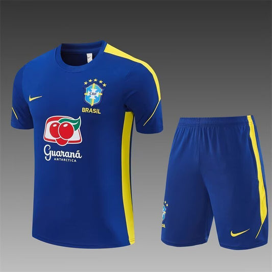 2026/27 Brazil Color Blue Training Suit (Adults and Kids)