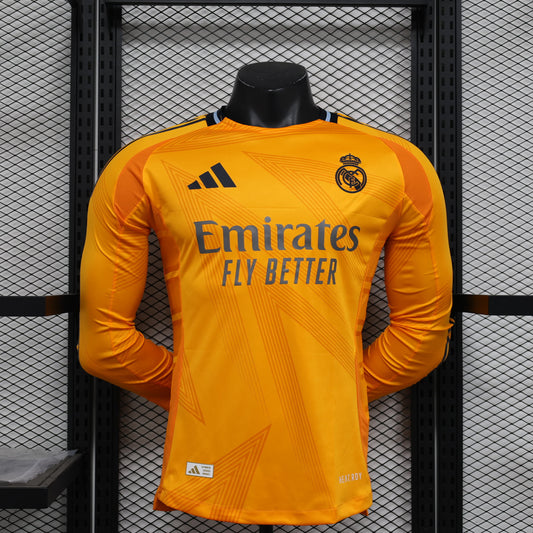 24/25 long sleeved Real Madrid away player version S-XXL
