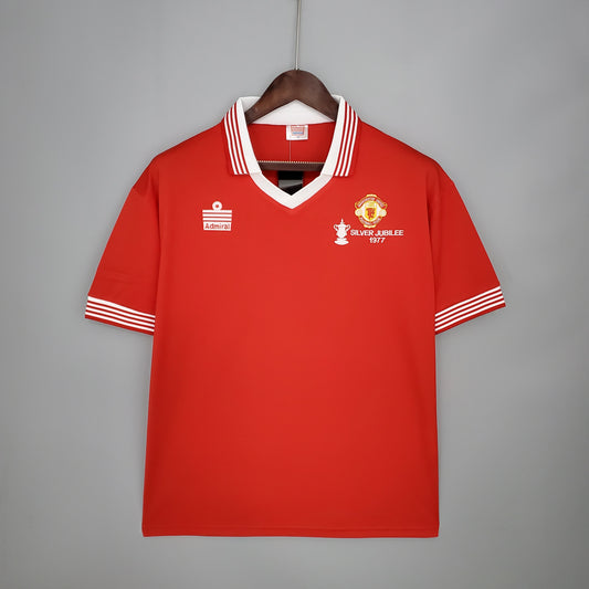 Retro Manchester United 1977 home S-XXL