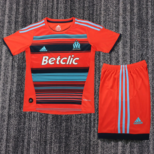 Retro Kids 2011/12 Marseille away football Jersey&amp;Size16-28