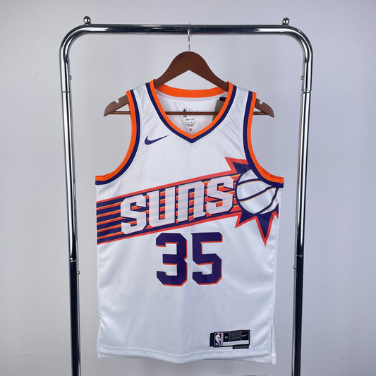 24 Season Phoenix Suns Home White 35 # Durant