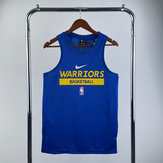 23 Season Warriors Blue Training Vest (Player Version)