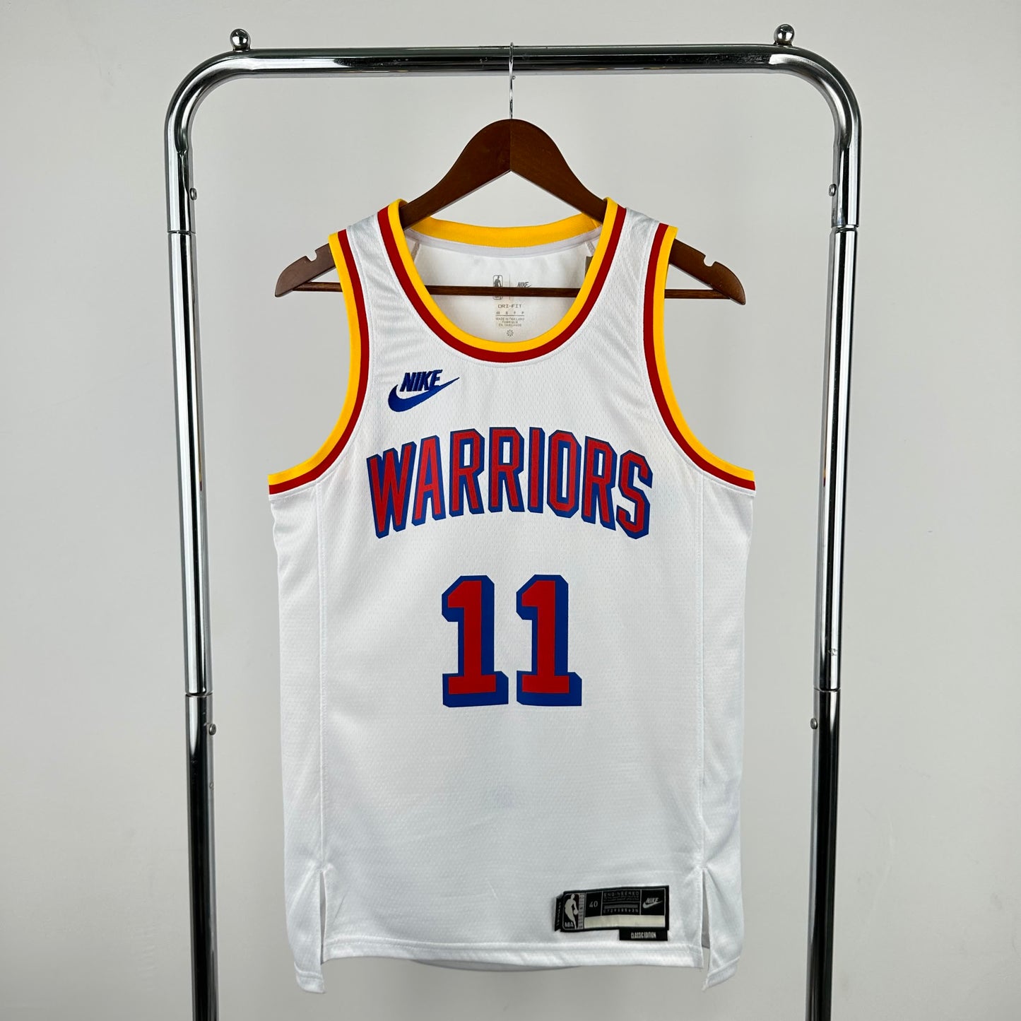 25th season Warriors Retro 11 # Thompson S-XXL