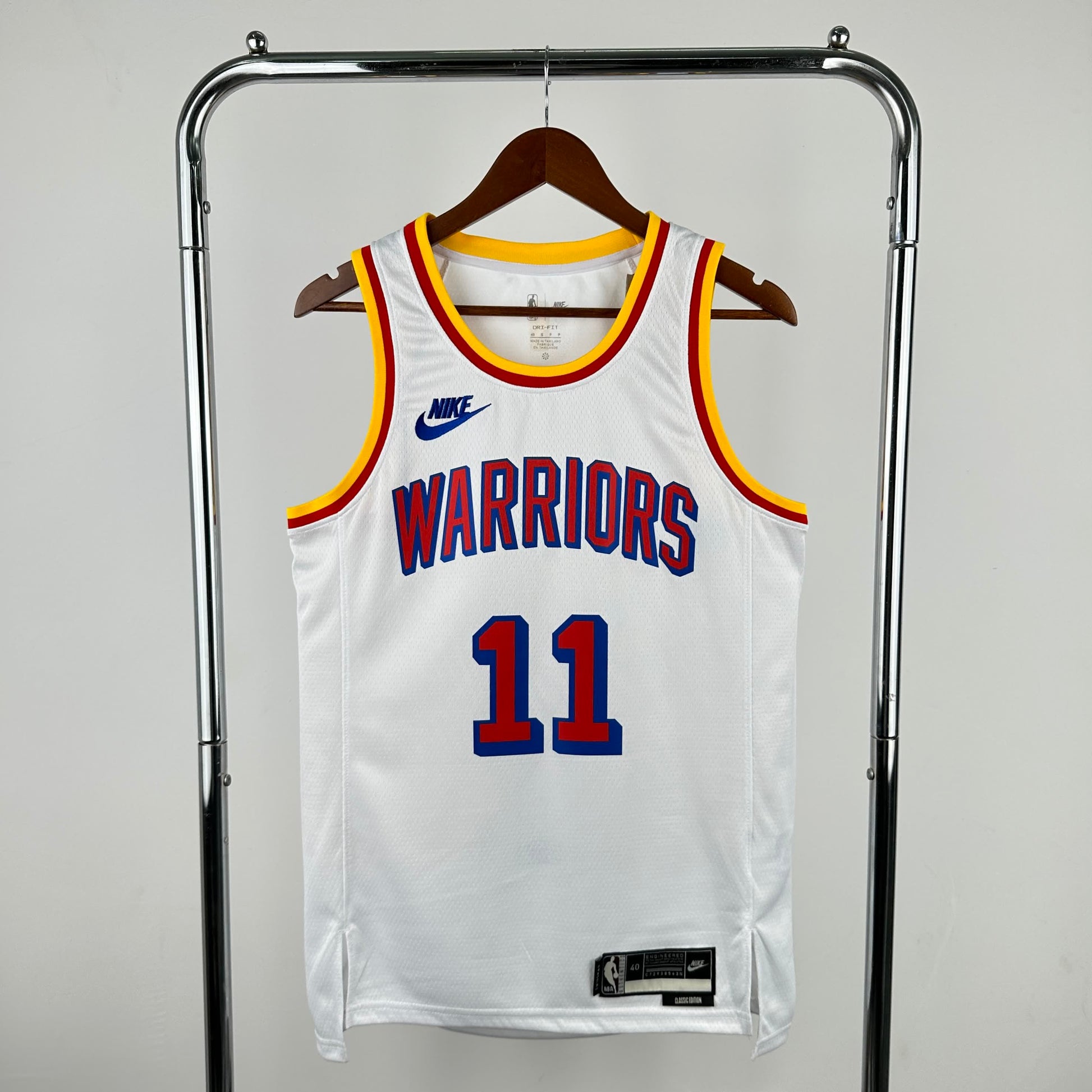 25th season Warriors Retro 11 # Thompson S-XXL