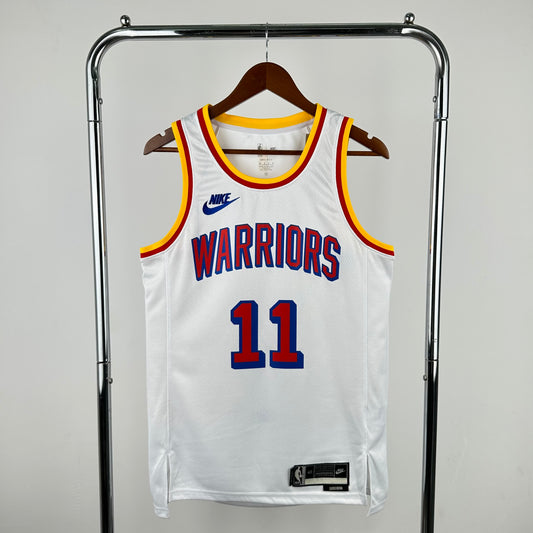 25th season Warriors Retro 11 # Thompson S-XXL