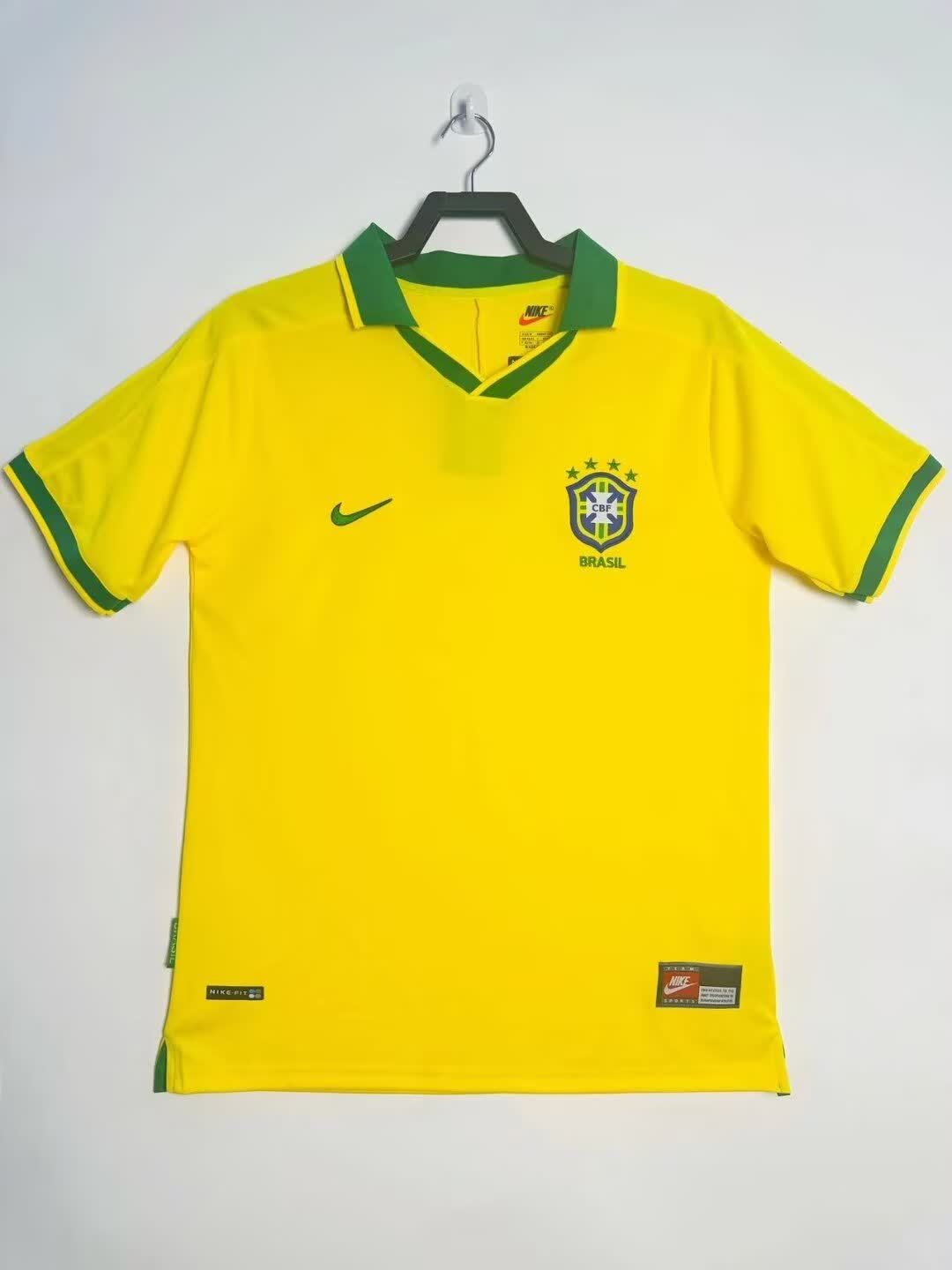 Retro 1997 Brazil home S-XXL