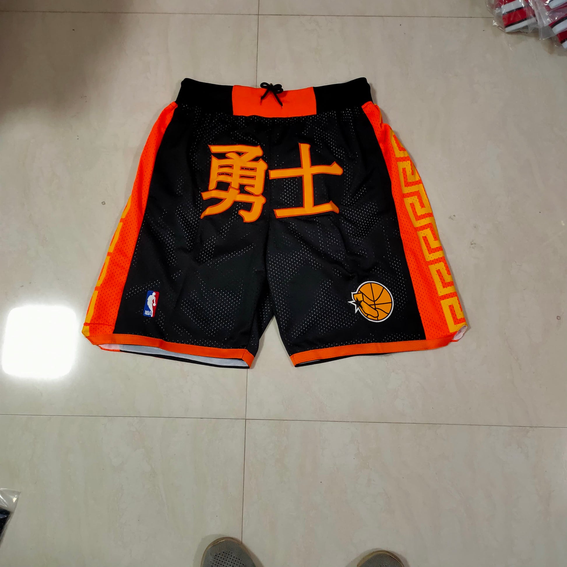 Warriors Black Chinese Jaston Vintage Pocket