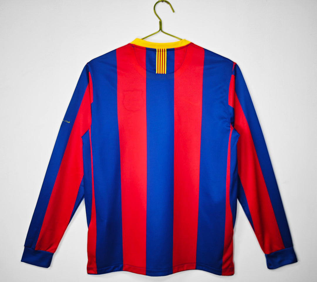 Retro 2010/11 Barcelona home long sleeved S-XXL6