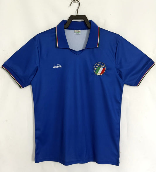 1990 Italy Home retro football jersey S-XXL