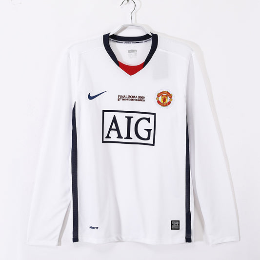 Retro 2008/09 Manchester United away UEFA Champions League long-sleeved shirt S-XXL6