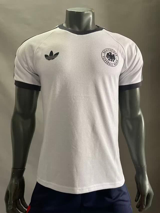 24/25 Germany White Black Vintage T-shirt S-XXL