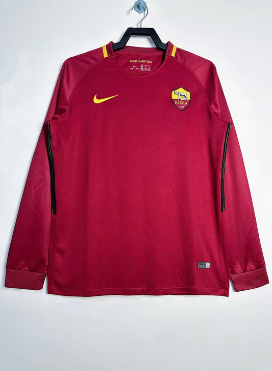 Retro 2017/18 Roma home long sleeved S-XXL