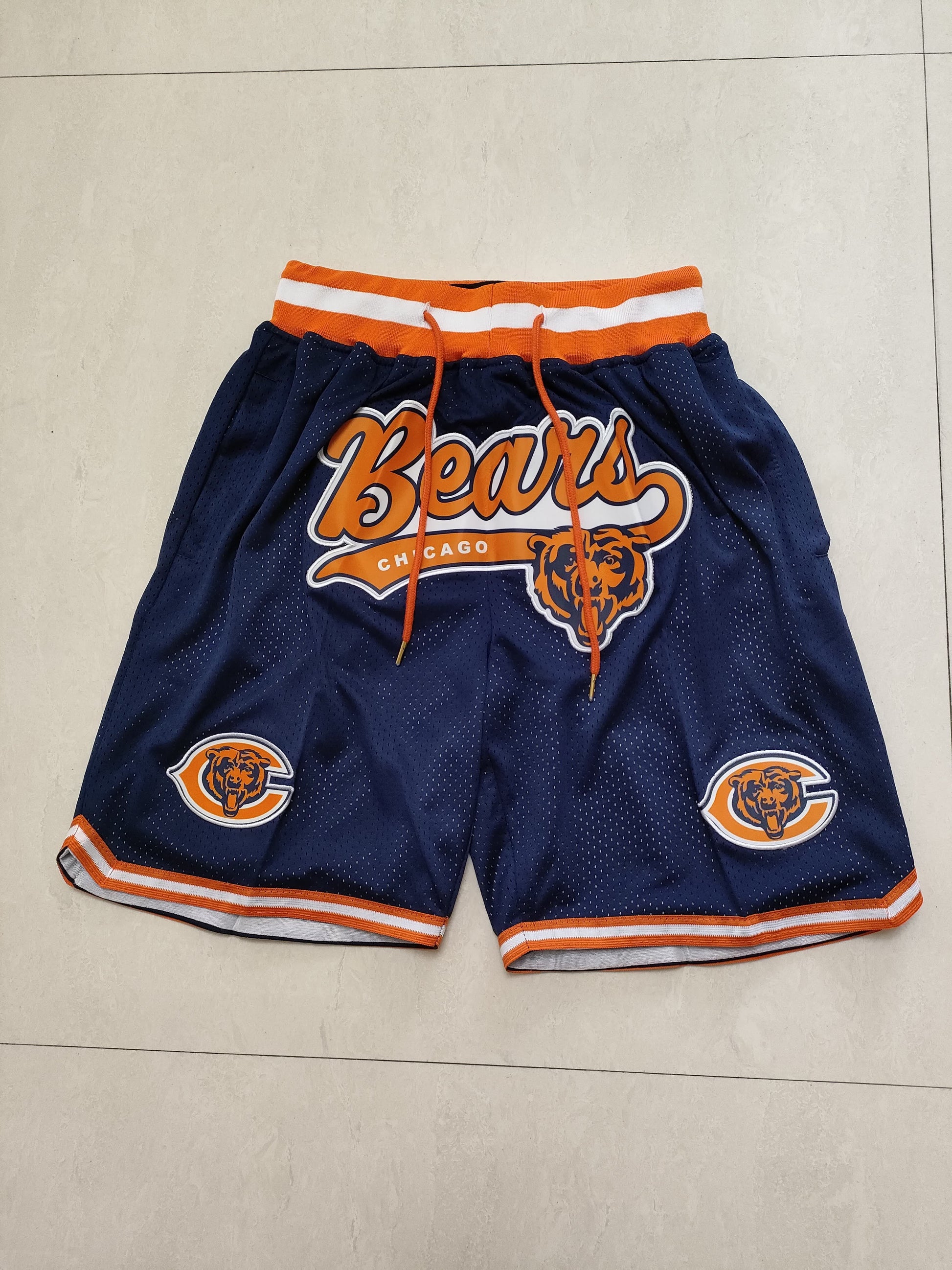 NFL Bears Deep Blue Pocket Shorts