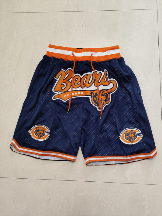 NFL Bears Deep Blue Pocket Shorts