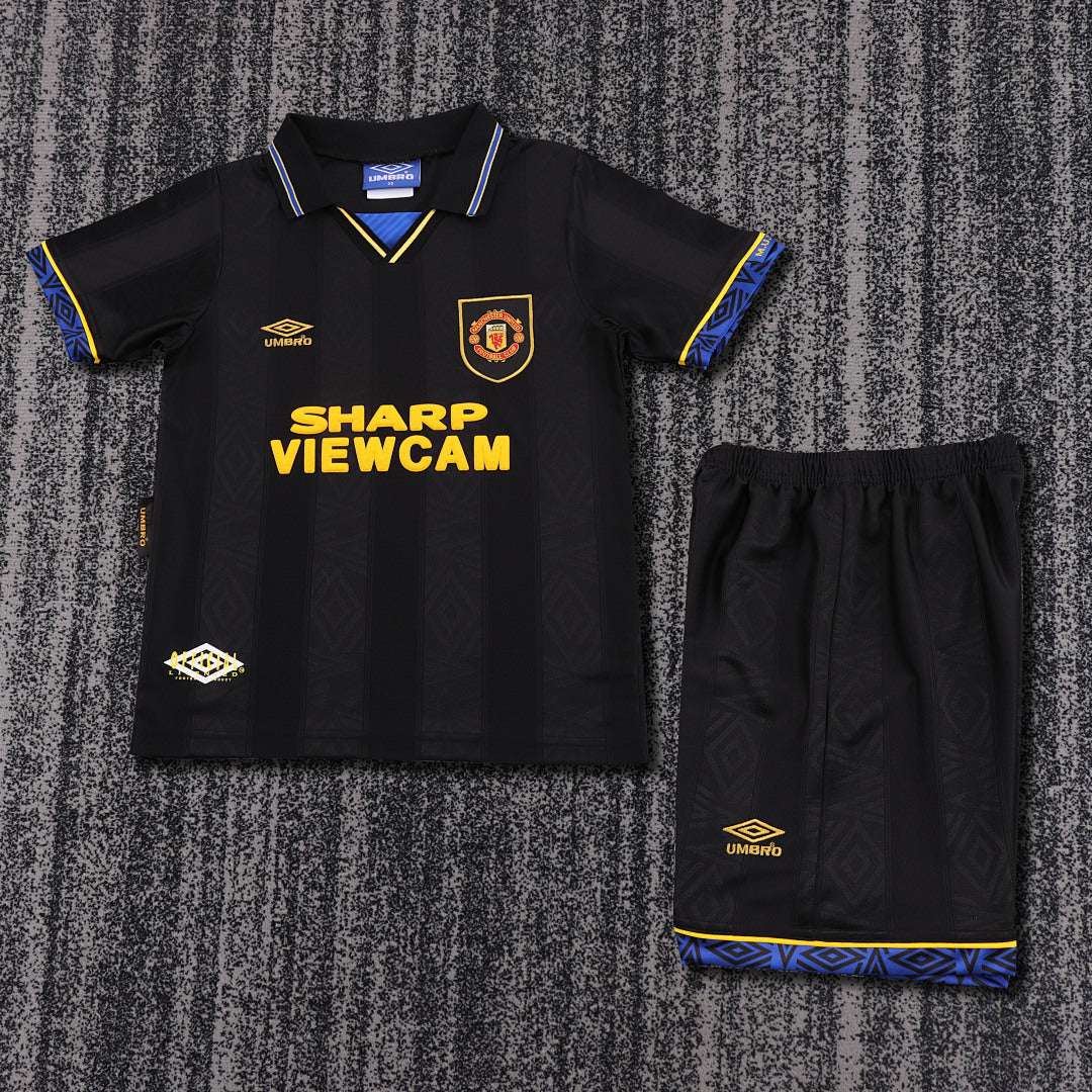 Retro Kids 1993/94 Manchester United away&amp;Size16~287