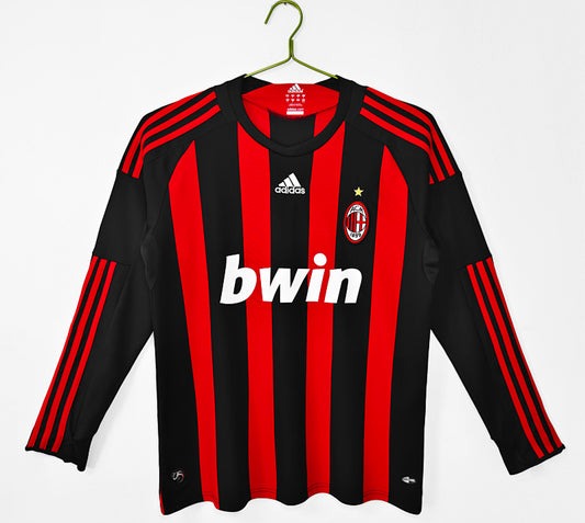 Retro 2008/09 AC Milan home long sleeved S-XXL7