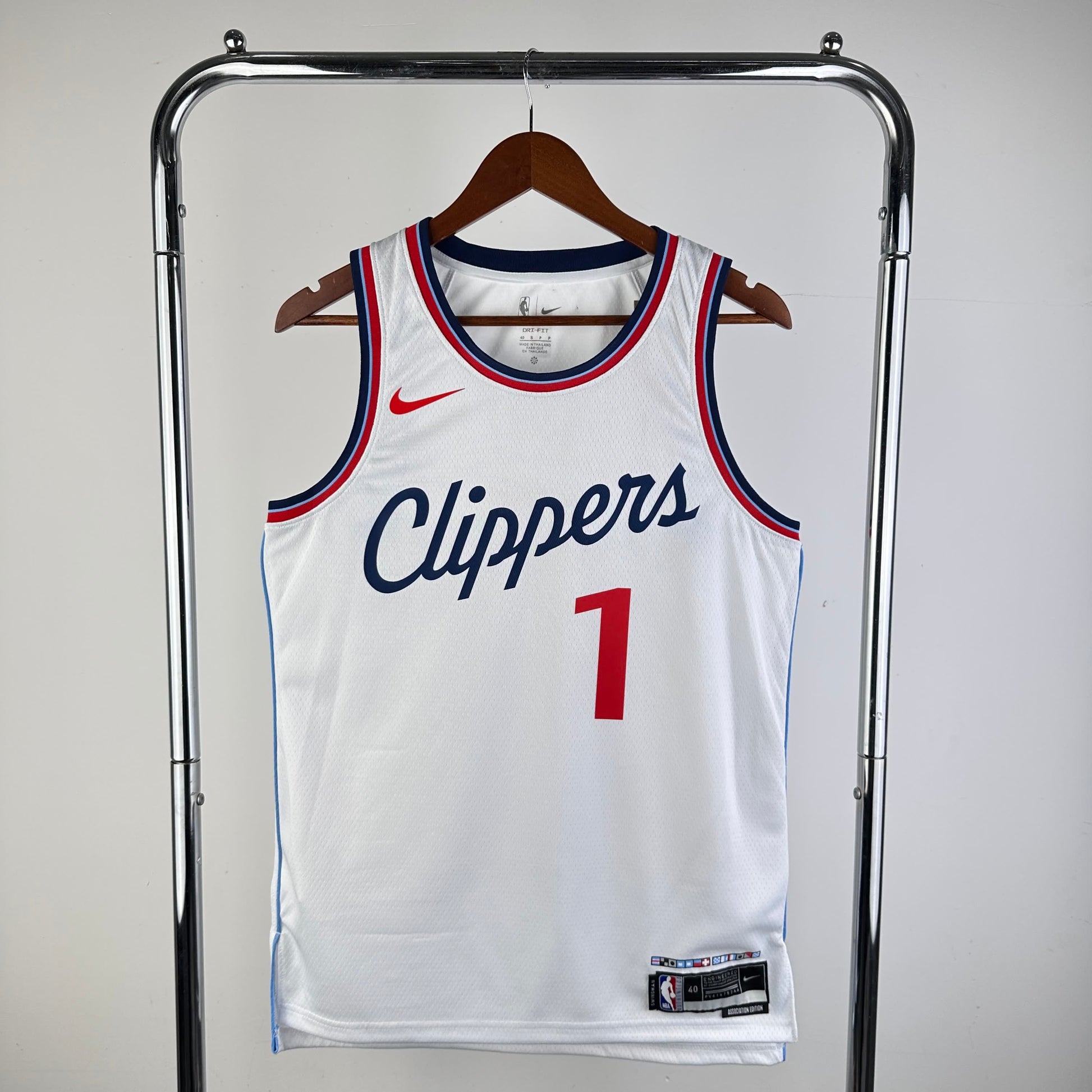 25 Season Clippers Home White 1 # Harden