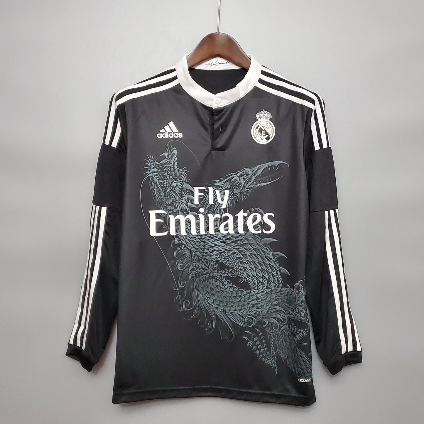 Retro Long Sleeve Real Madrid 14/15 Third Away S-XXL