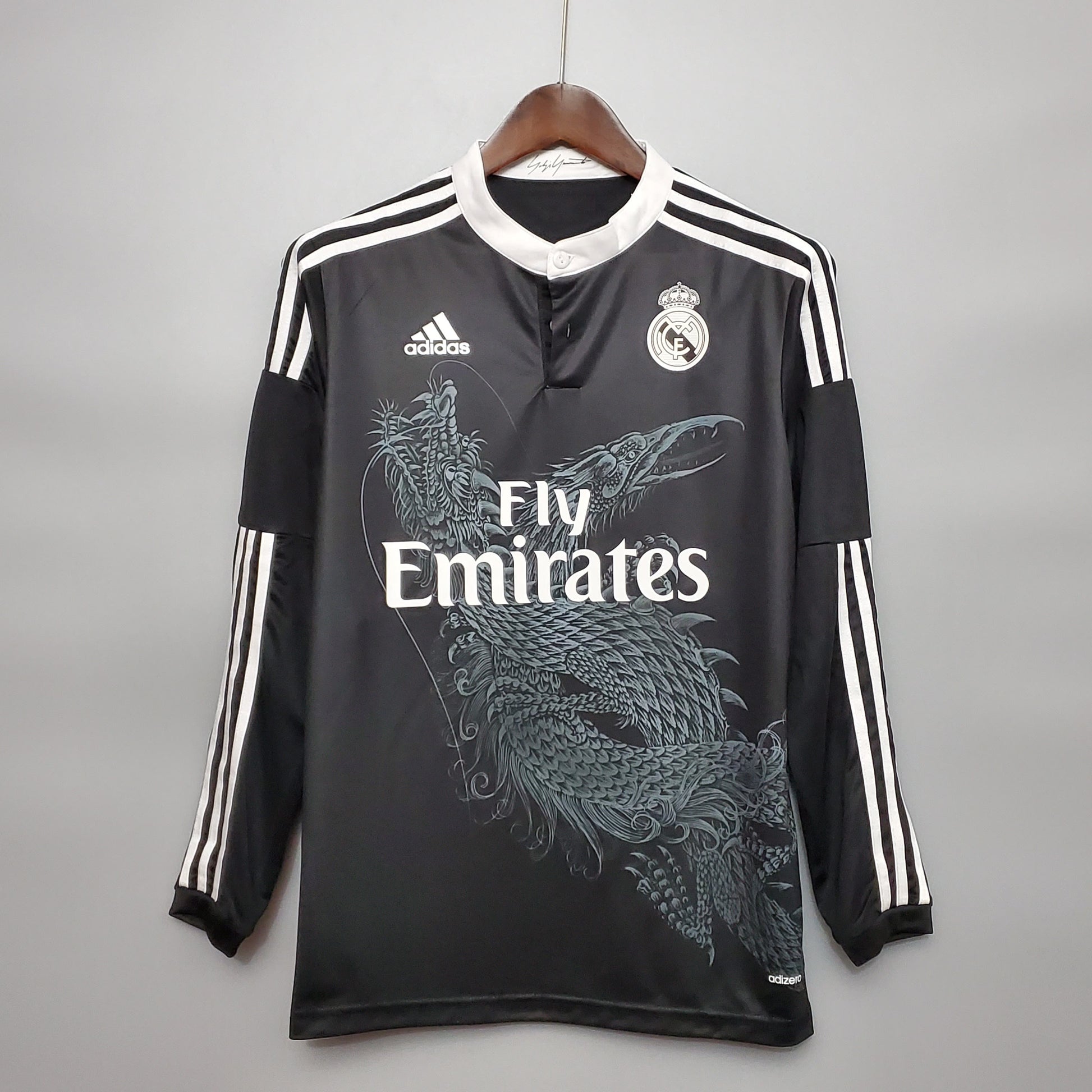 Retro Long Sleeve Real Madrid 14/15 Third Away S-XXL