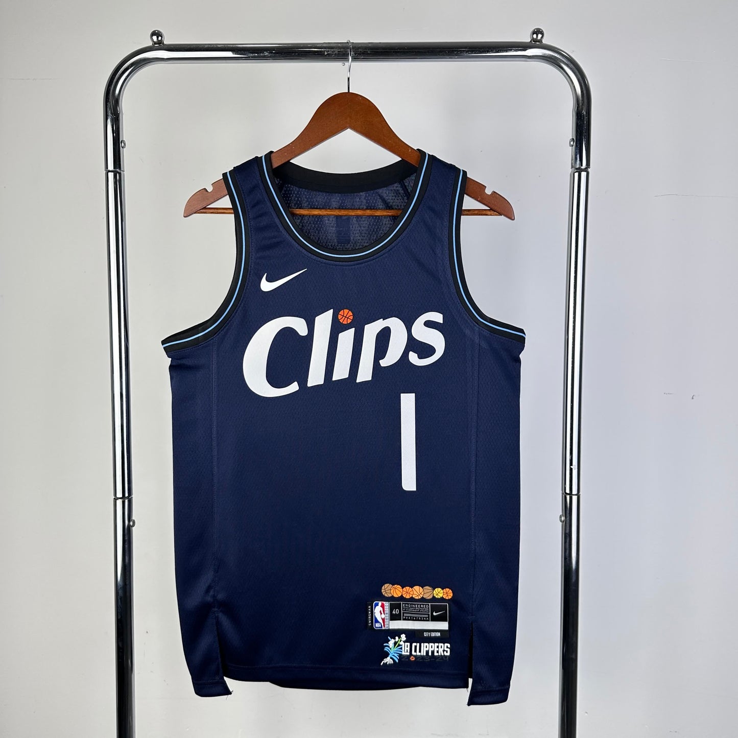 24 Season Clippers City Edition 1 # Harden