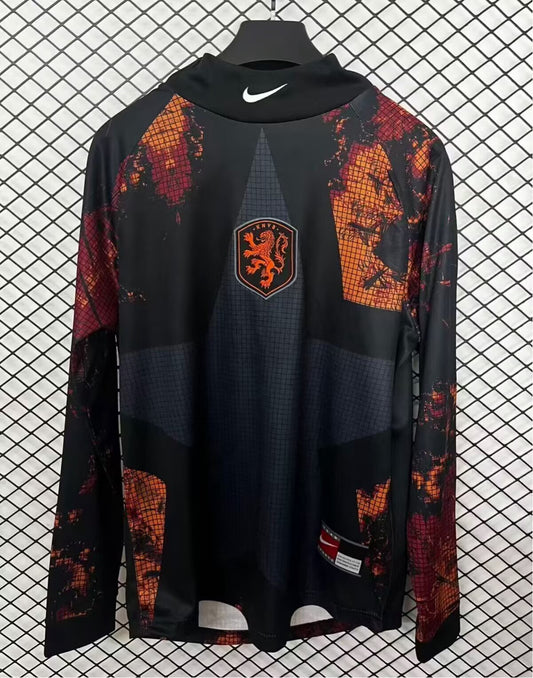 2025/26 Hollywood #Netherlands Goalkeeper Long Sleeve Yupoo Soccer Jerseys S-XXL