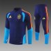 /27 Spain Royal Blue Half Pull Training Suit Yupoo Soccer Jerseys (Adults&amp;Kids)7