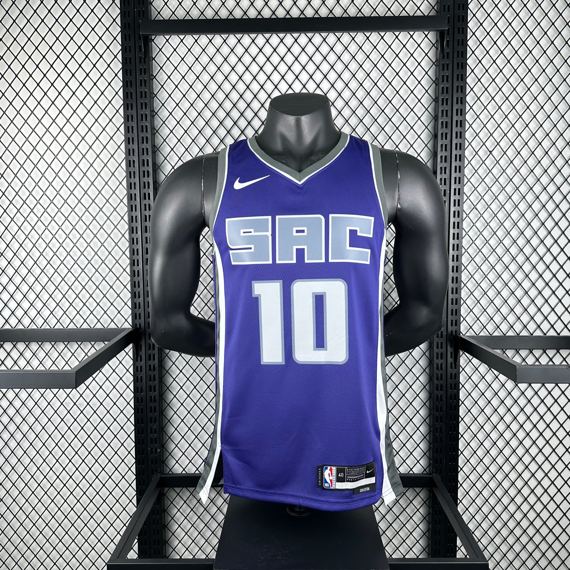 23 season Kings away purple 10 # DeRozan