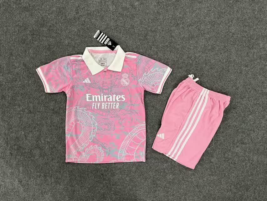 23/24 Kids # Real Madrid Pink Dragon