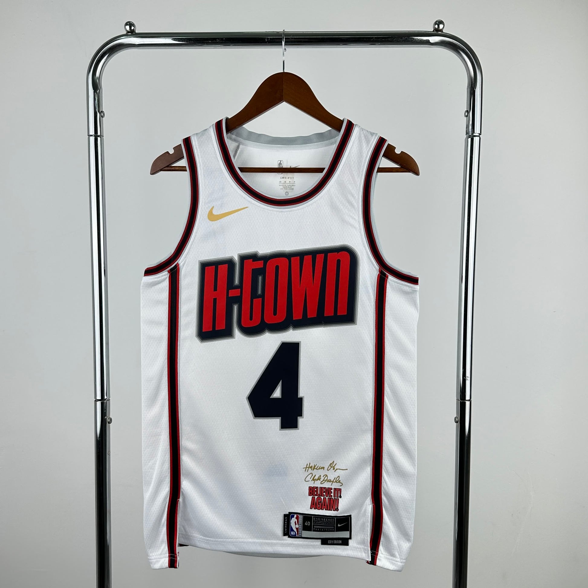 25th season Rockets City Edition 4#GREEN S-XXL